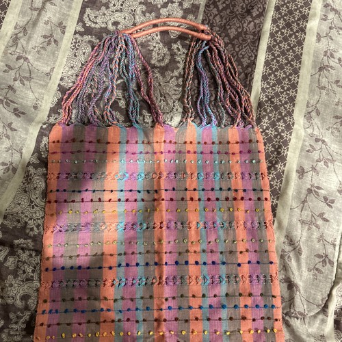 Mexican striped woven - mexican, tote