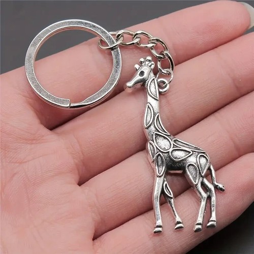 Vintage silver giraffe - vintage,