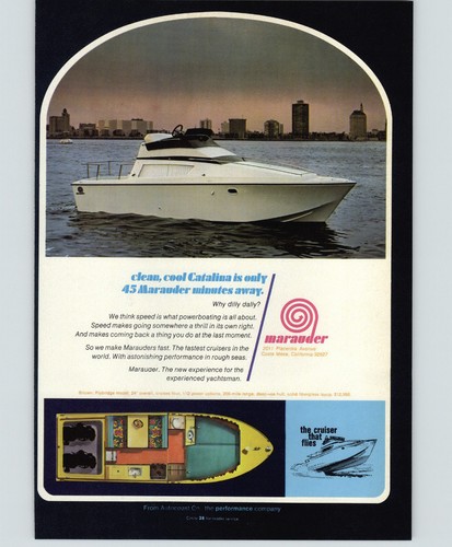 1972 paper marauger - 1972, yacht
