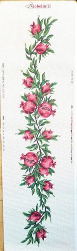 Printed canvas for embroidery - printed,