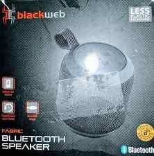Blackweb fabric Bluetooth speaker - Grey