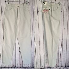 Vintage 70s/80s Lord Jeans Trousers -W28 L35- Stone Cotton Unworn Geek BT33