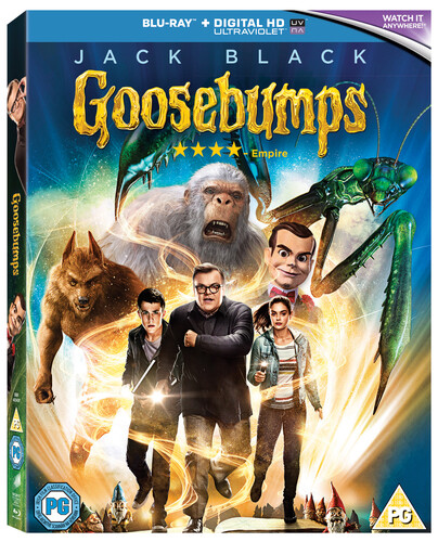 Goosebumps blu ray - goosebumps, jack