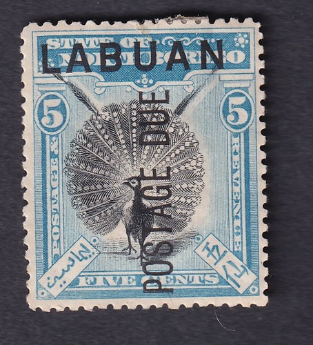 North borneo labuan - kevii, 1901
