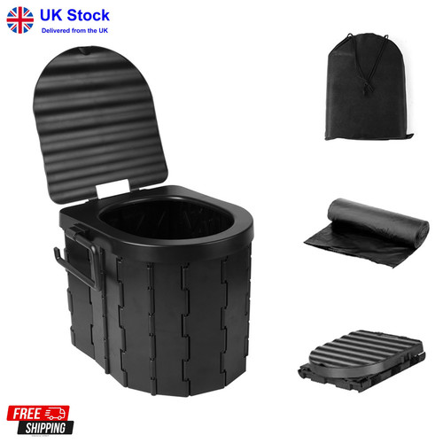 Folding toilet car outdoor - toilet,