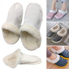 Replacement Crocs Fur Insoles Liners Winter Fleece Inserts Crocs Shoes Clogs
