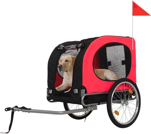 Pet bicycle trailer - pet, cat