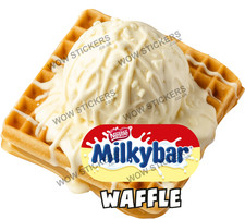 ice cream van sticker Milkybar
