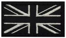 Mini Black British Flag