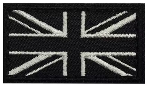Mini black british - mini, flag