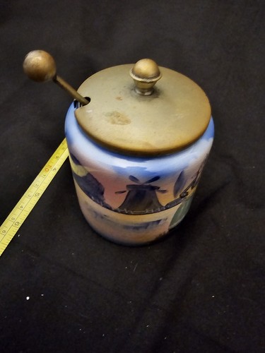 Vintage jam preserve pot - preserve,