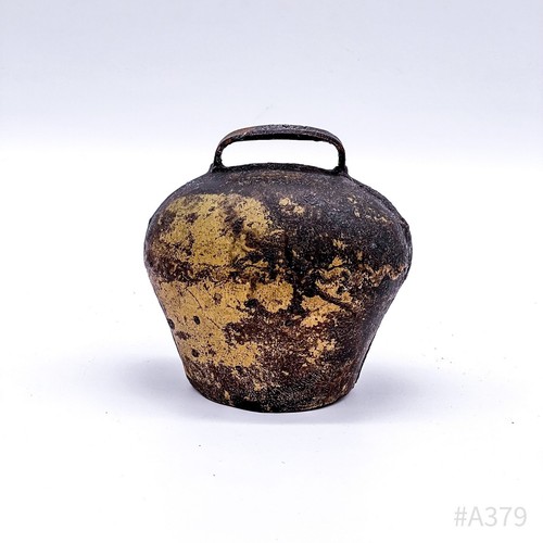 Antique brass cow bell goat - cow,