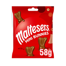 Malteser Chocolate Easter Mini Bunnies Bag 58G (5 Pack) Easter Gift For Kids