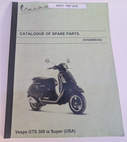 Vespa gts 300ie super - vespa, (usa)