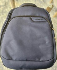Samsonite Monaco ICT Backpack 16", Blue, Large, with Pockets, Used, Very Good