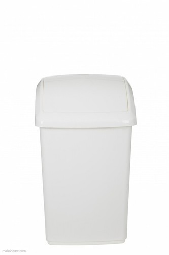 Plastic flip top rectangle - plastic,