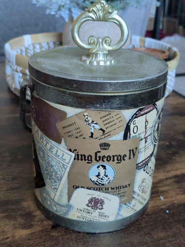 Vintage 1970s whisky label - vintage,