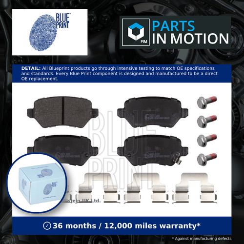 Brake pads set fits - brake,