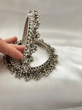 Bangle Kada Indian Bangles Silver Oxidised Tribal Beads Indian Jewelle
