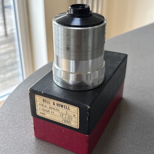 Bell howell 25mm f - 16,