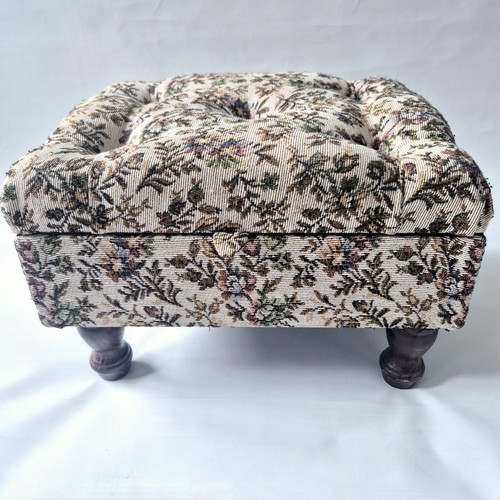 Vintage floral tapestry - floral,