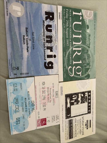 Selection runrig ticket - selection,