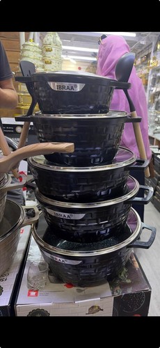 Piece black granite - 15-piece,