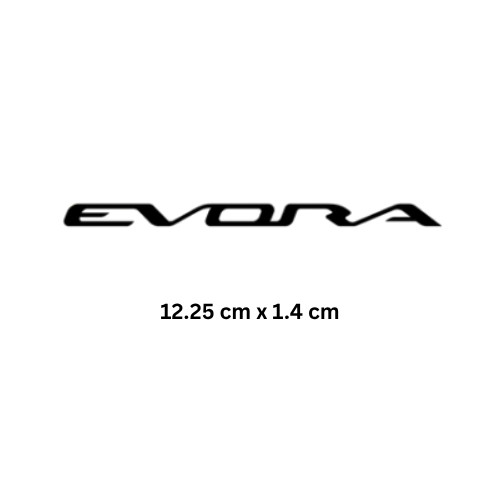 Premium lotus evora rear decal - premium,