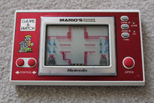 NINTENDO GAME & WATCH MARIOS CEMENT FACTORY ML-102 1983 VERY GOOD CONDITION