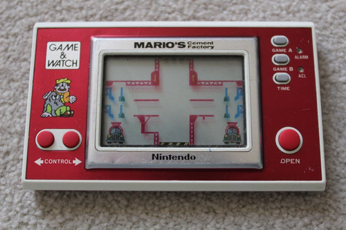 Nintendo game watch marios - watch,