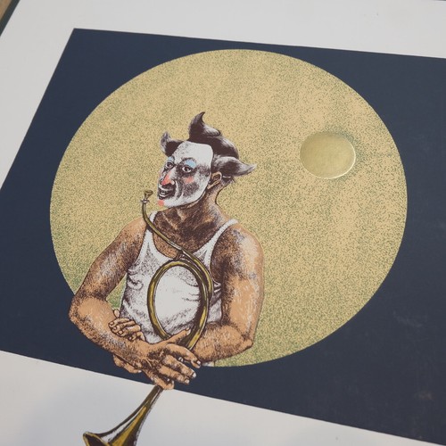 Vintage circus clown - vintage,