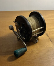 Penn Reels Seaboy No.85 Boat & Pier Saltwater Fishing Reel & Line & Green Handle