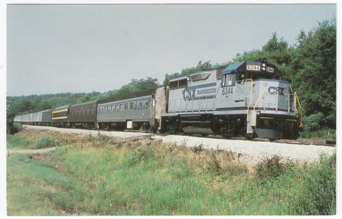 Postcard csx transportation - postcard,