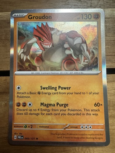 Pokémon tcg groudon card from - tcg,