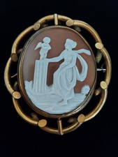 Antique Cupid & Venus Cameo