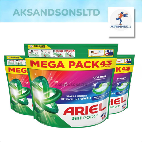 Ariel washing pods colour 3in1 - washing,