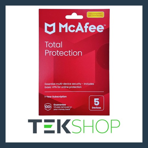 Mcafee total protection year - 1,