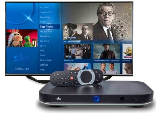 Sky box es240 - sky, hd