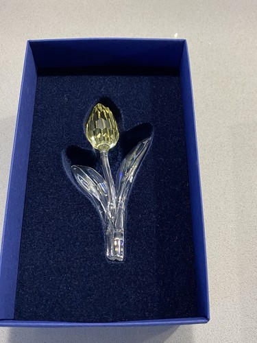 Swarovski 2004 yellow tulip - swarovski,