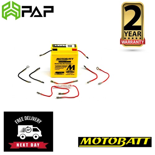 Motobatt battery 6ah honda - motobatt,