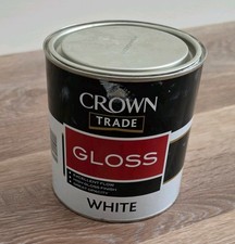Crown Trade Gloss White Paint