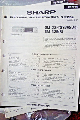 Sharp 32h sm - , sm-32h