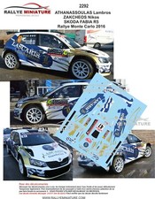 DECALS 1/43 REF 2292 SKODA