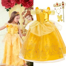Belle Princess Costume Girls