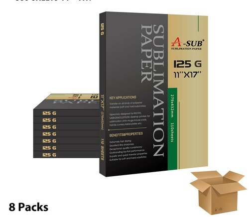 Sub sublimation paper 11x17 - a-sub,
