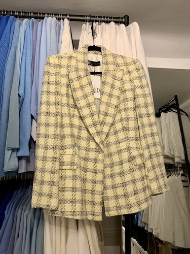 Zara textured blazer - zara,