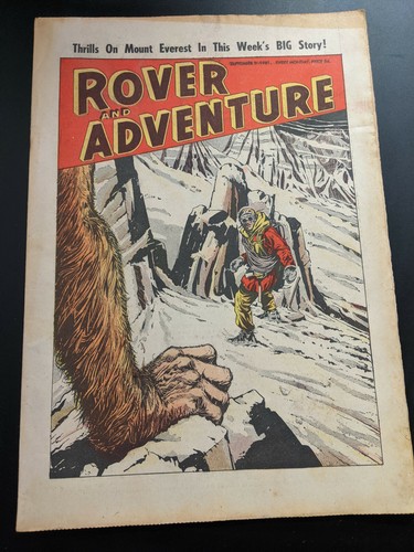 Rover and adventure comic - rover,