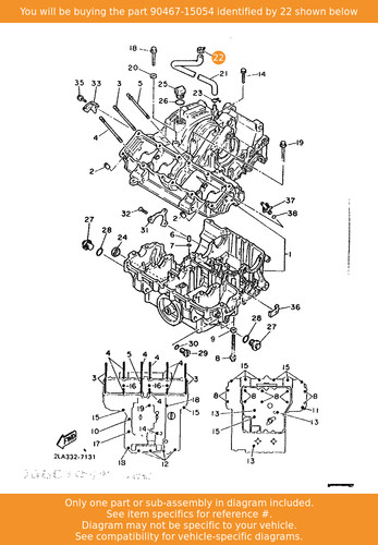 Yamaha clip 90467 15054 - clip,, 90467-15054