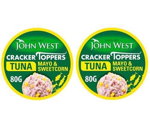 John west cracker topper tuna - west,
