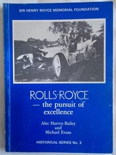 Rolls Royce the Pursuit of